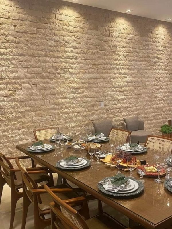 Rockface Travertino da Pedra Rústica