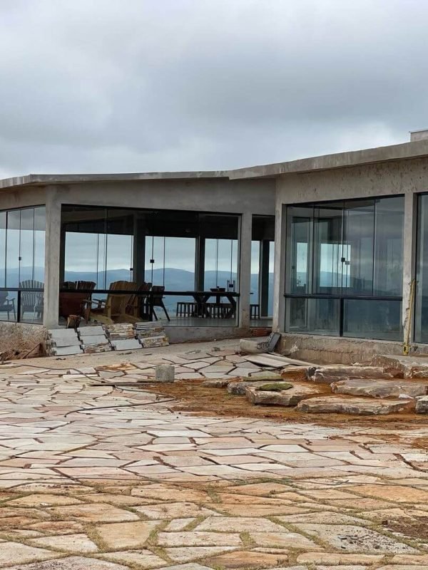 Piso de Quartzito Rústico da Pedra Rústica