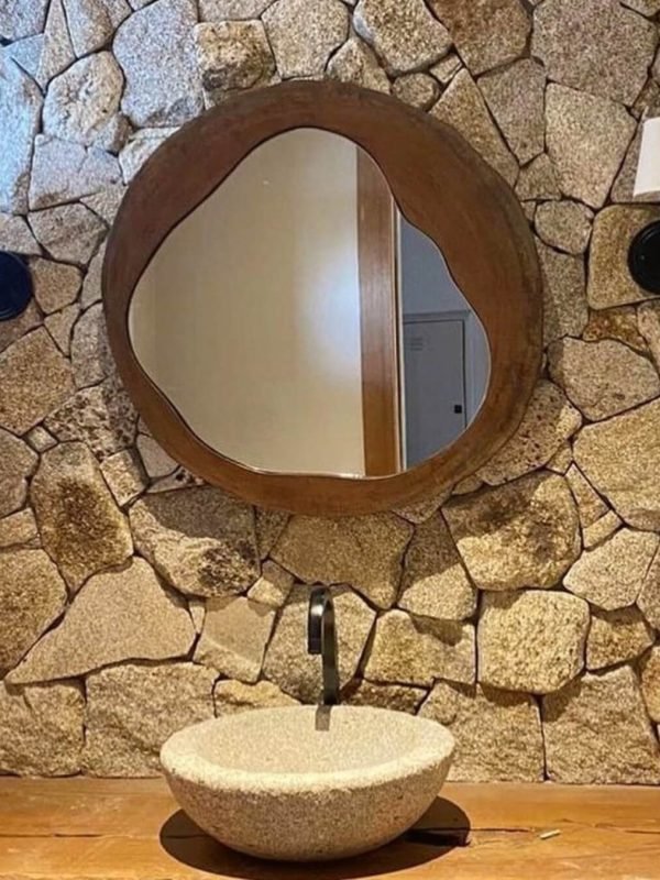 Moledo Natural da Pedra Rústica