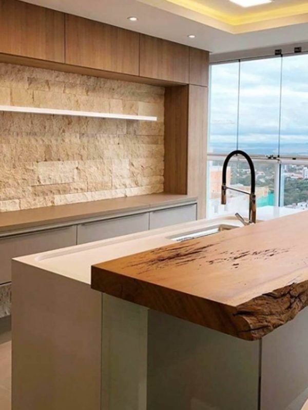 Travertino Rockface da Pedra Rústica